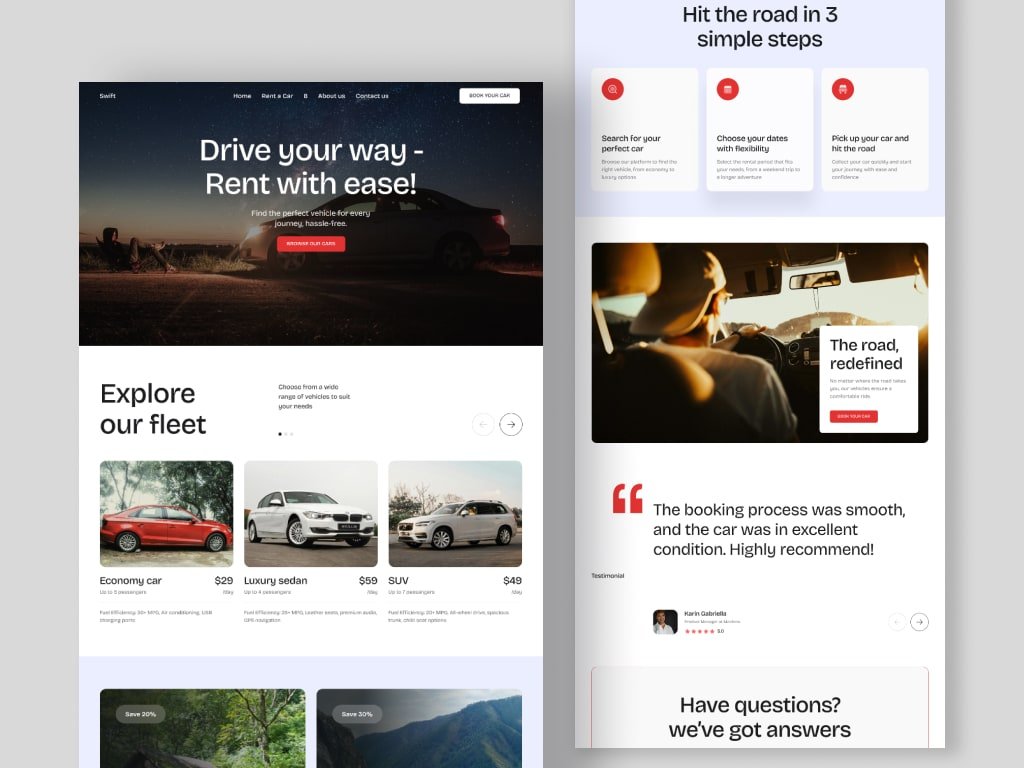 Web Sample - Hero Sections 2